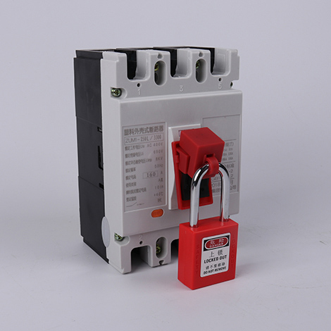 小號(hào)卡箍式斷路器鎖使用圖